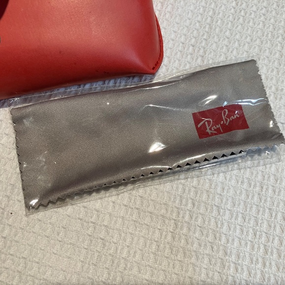 🇮🇹 ITALY RAY-BAN 🇮🇹 WAYFARER SUNGLASSES, CASE & CLEANING CLOTH - Picture 7 of 15